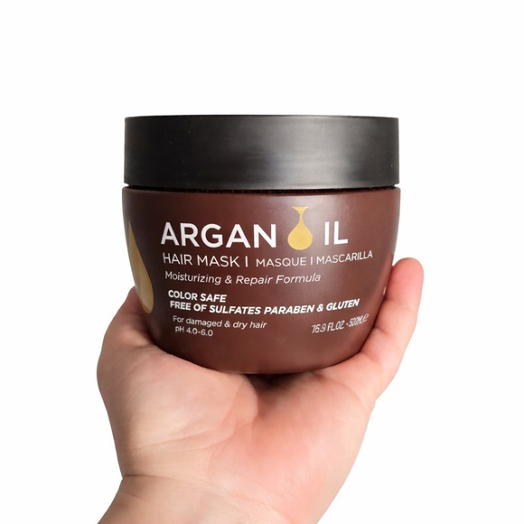 Luseta Argan Oil Hair Mask Moisturizing and Repair Formula 16.9 fl oz 500ml - Picture 2 of 3